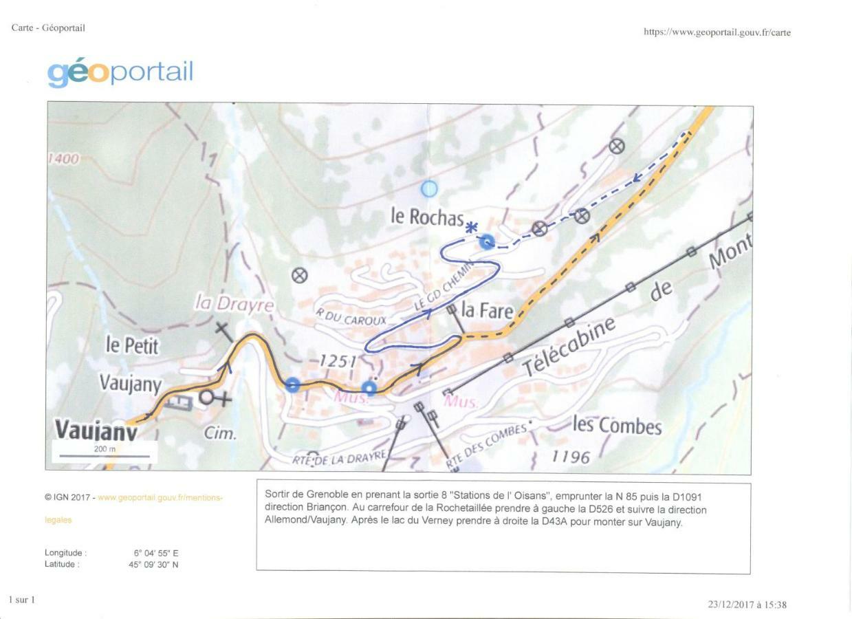 보자니 63 Route Du Rochas 아파트 외부 사진